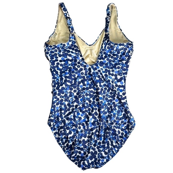Miraclesuit x Talbots Firm Control One Piece Swimsuit. Size 14 - Picture 2 of 9